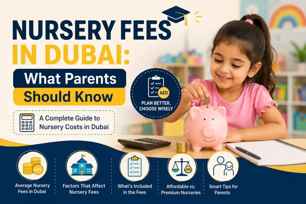 showing nursery fees guide