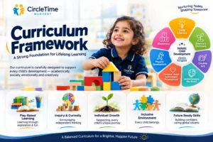 Preschool in Dubai offering a play-based curriculum framework that supports early learning, creativity, literacy, and child development
